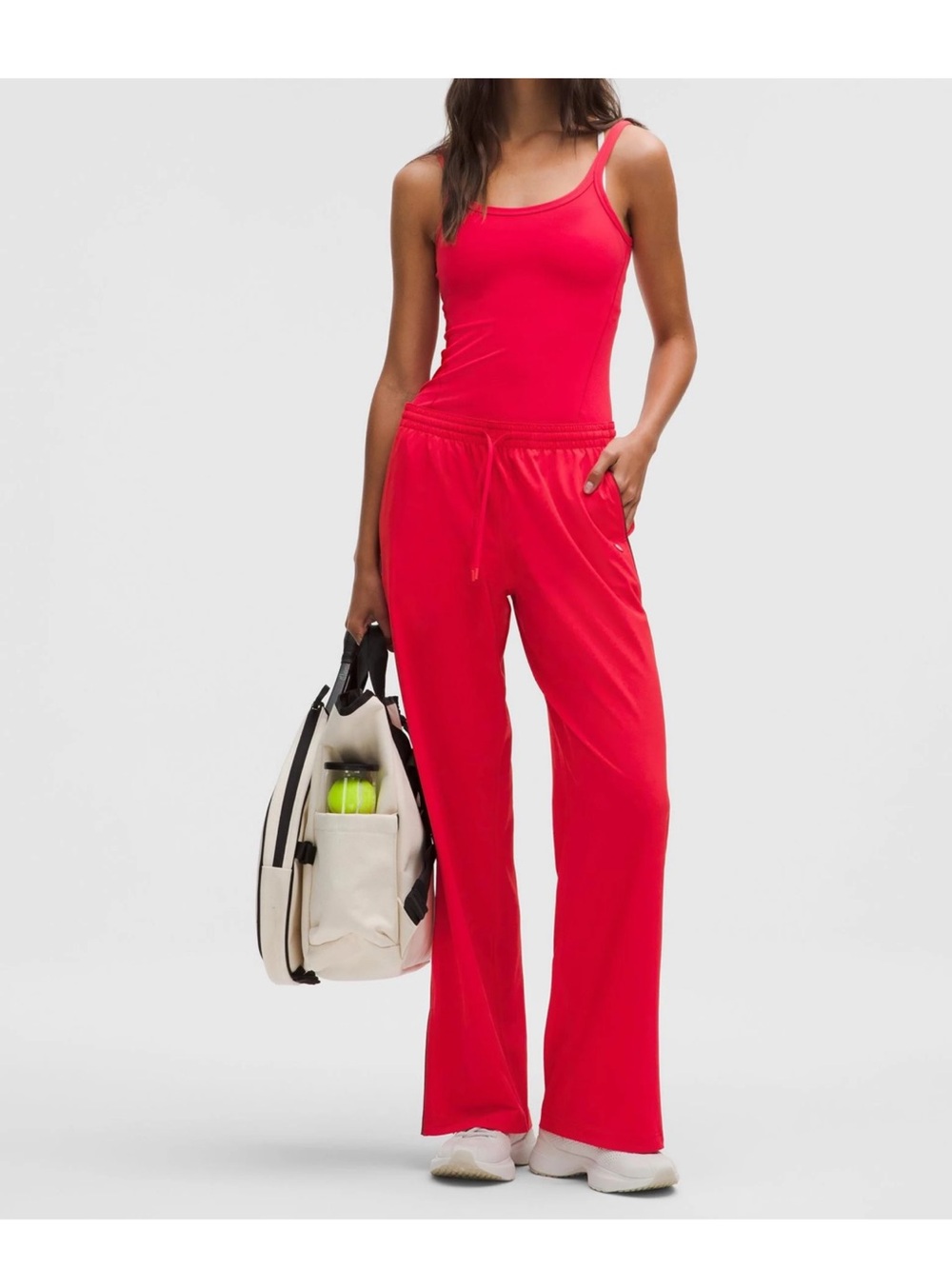Lululemon Court Rival Wide-Leg Track Pant Regular Stitched Logo